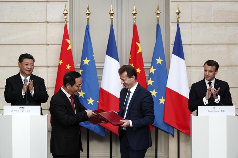 चीन र फ्रान्सबीच रणनीतिक साझेदारी गर्ने सहमति   